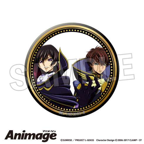 『コードギアス 反逆のルルーシュ』Animageギラギラ缶バッジ vol.2 D